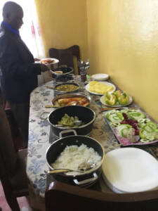 Projekttagebuch Ruanda - Meine erste afrikanische Mahlzeit