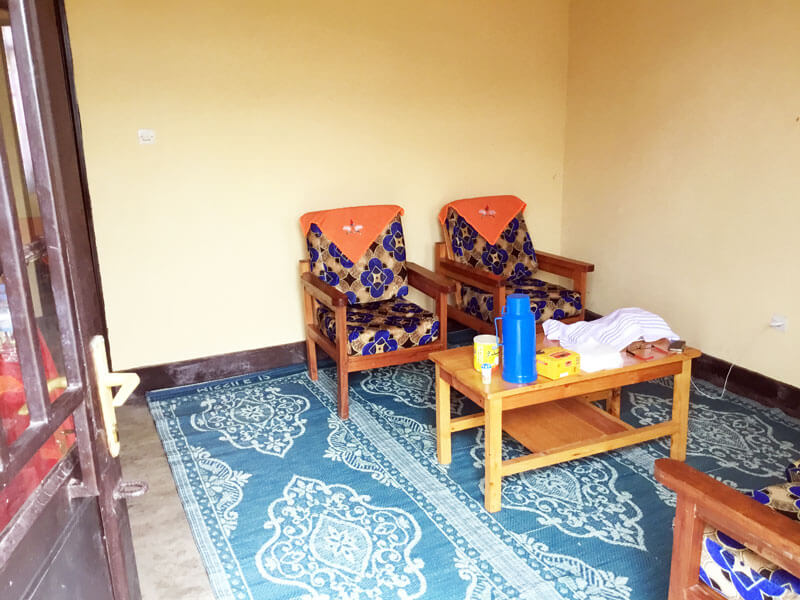 Projekttagebuch Ruanda - Wohnzimmer